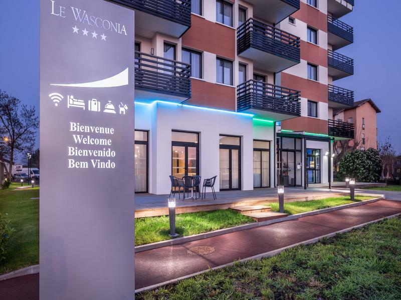 Le Wasconia Appart'Hotel Dax Eksteriør billede
